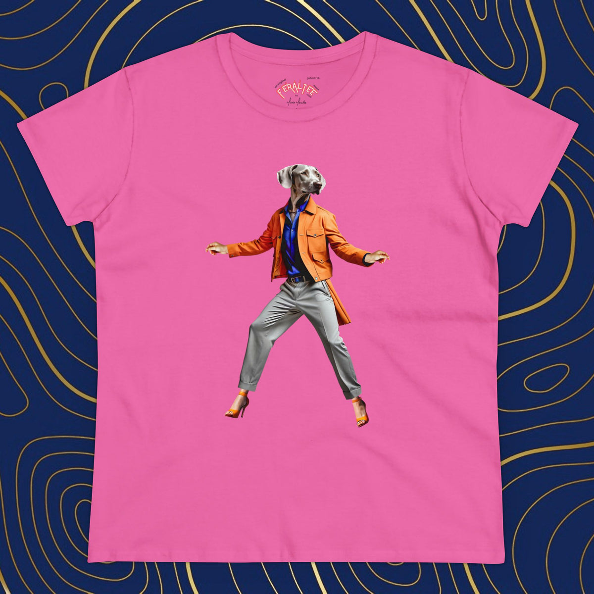 Camiseta de algodón de peso medio para mujer de VOGUE