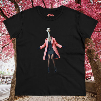 Camiseta de algodón de peso medio para mujer DUCHESS