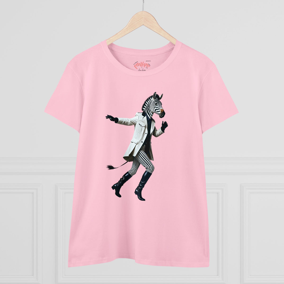 Camiseta de algodón de peso medio para mujer ZEB 1