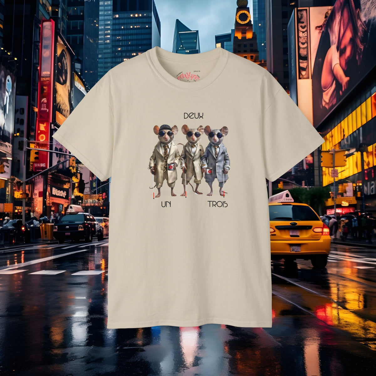 THREE BLIND MICE Unisex Ultra Cotton Tee