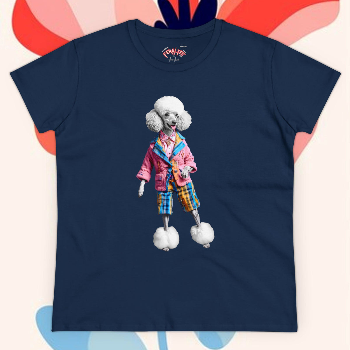 CHIENNE Women's Midweight Cotton Tee