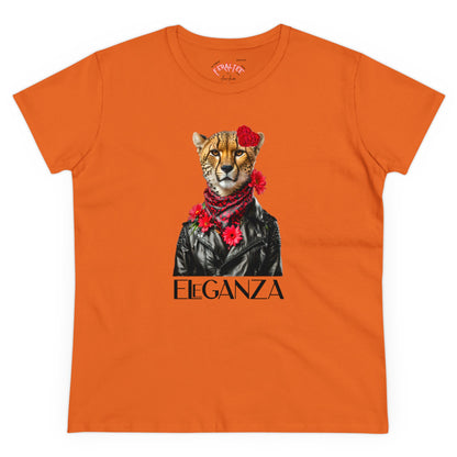 ELEGANZA 2 Women's Midweight Cotton Tee