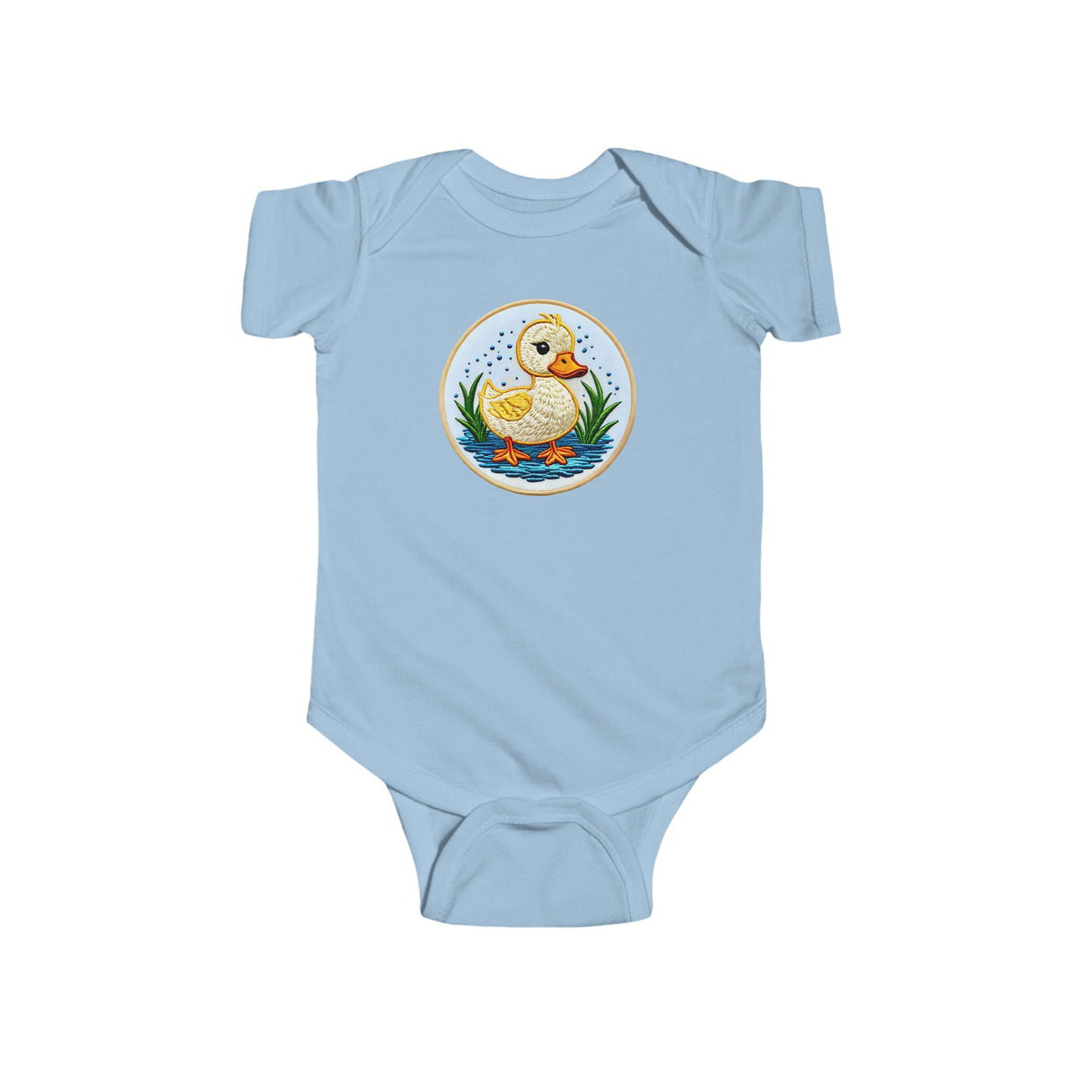 DUCKY CAMEO Infant Fine Jersey Bodysuit NB: 0 - 24 mo