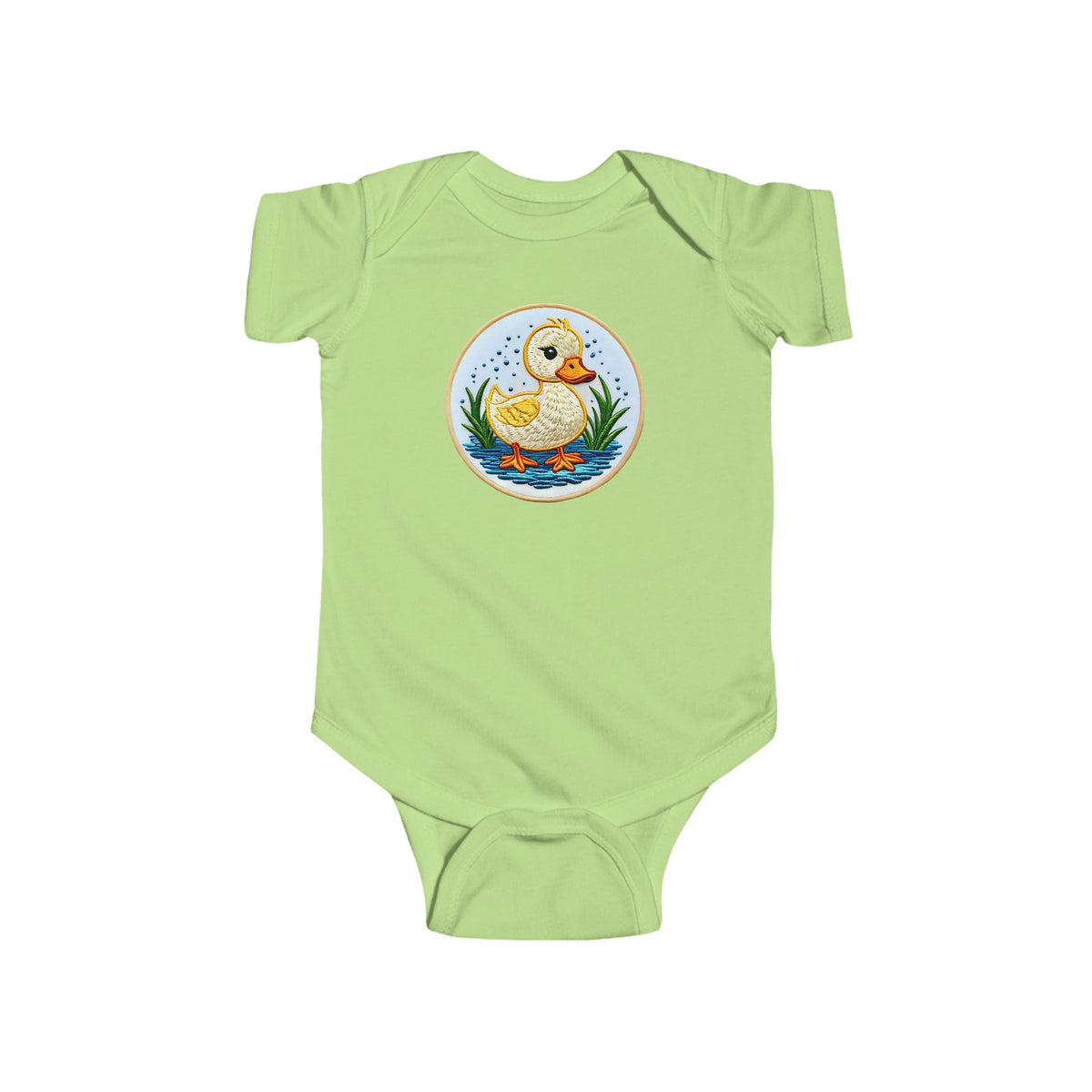 DUCKY CAMEO Infant Fine Jersey Bodysuit NB: 0 - 24 mo