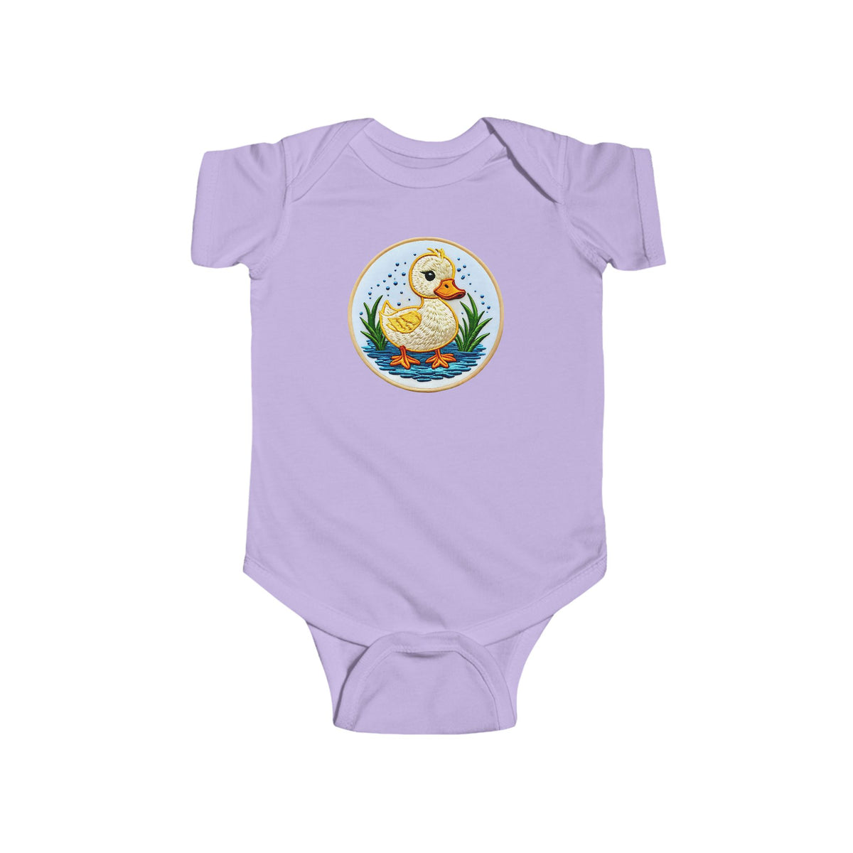 DUCKY CAMEO Infant Fine Jersey Bodysuit NB: 0 - 24 mo