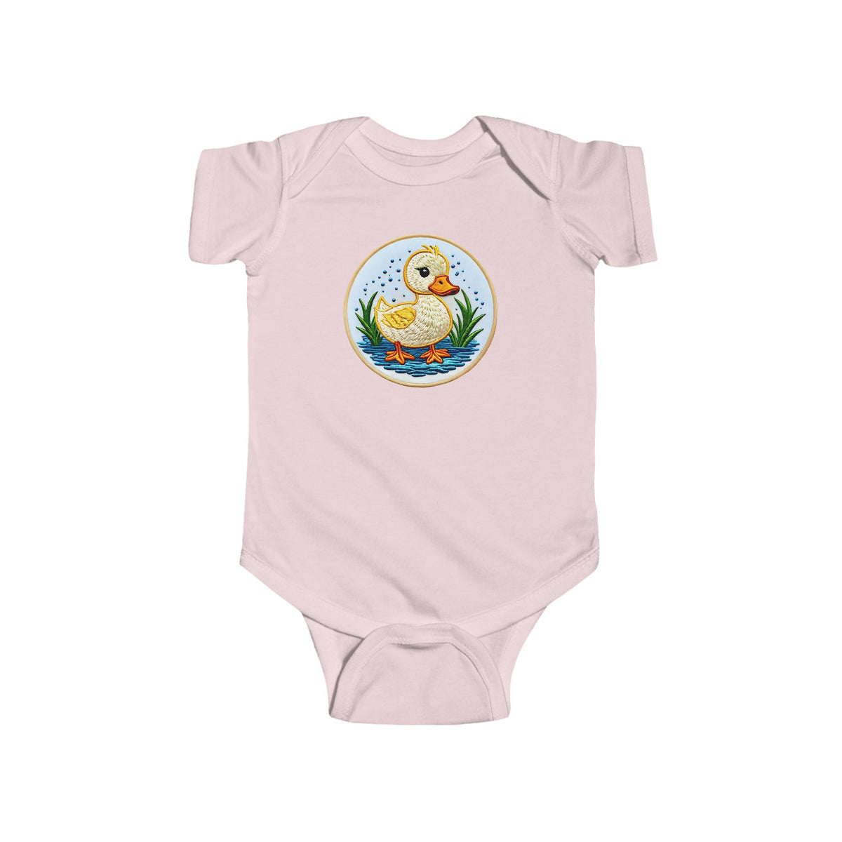DUCKY CAMEO Infant Fine Jersey Bodysuit NB: 0 - 24 mo