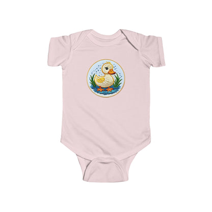 DUCKY CAMEO Infant Fine Jersey Bodysuit NB: 0 - 24 mo