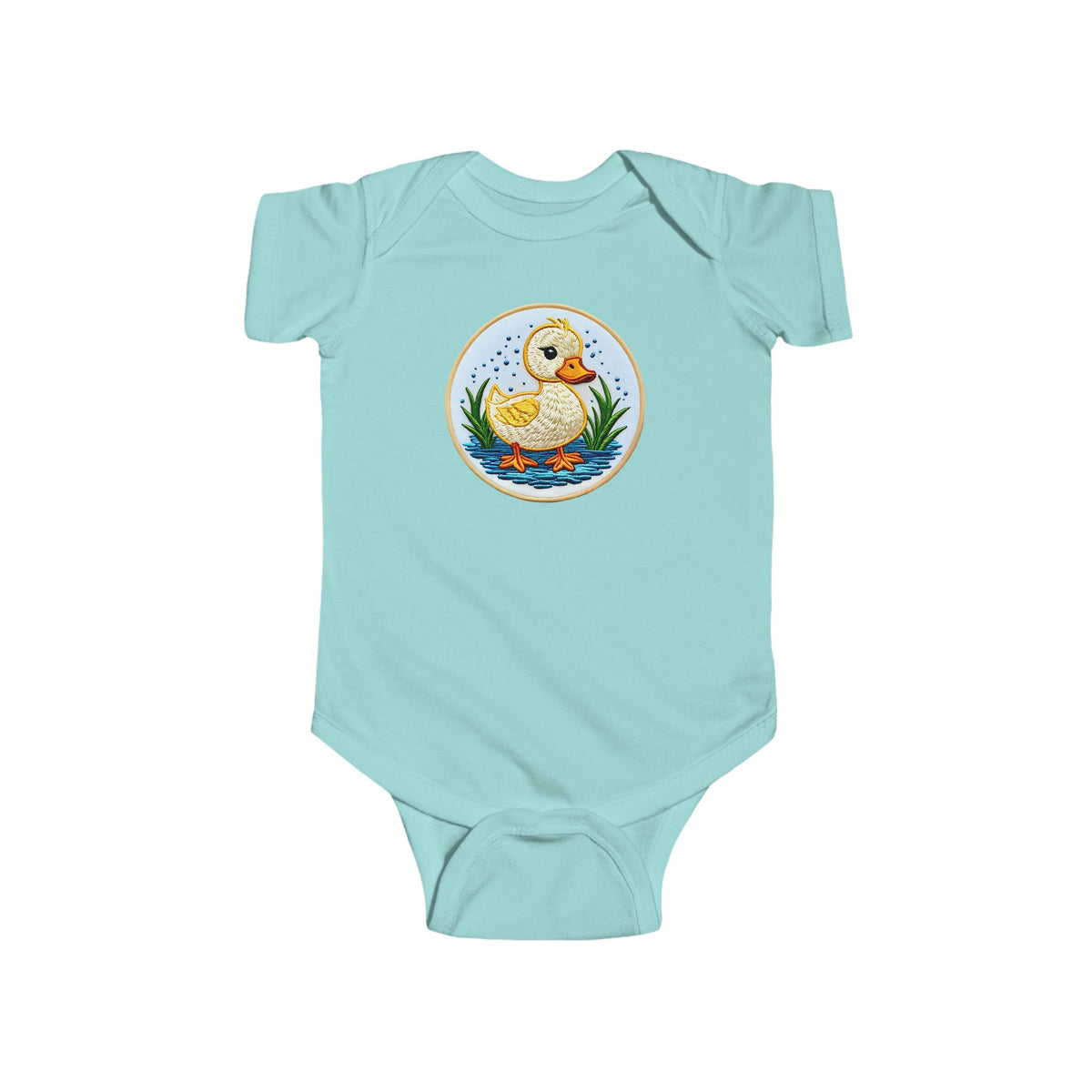 DUCKY CAMEO Infant Fine Jersey Bodysuit NB: 0 - 24 mo