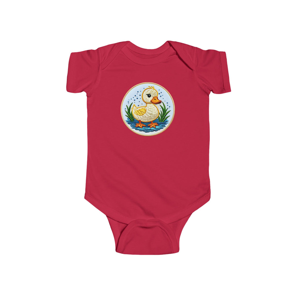 DUCKY CAMEO Infant Fine Jersey Bodysuit NB: 0 - 24 mo