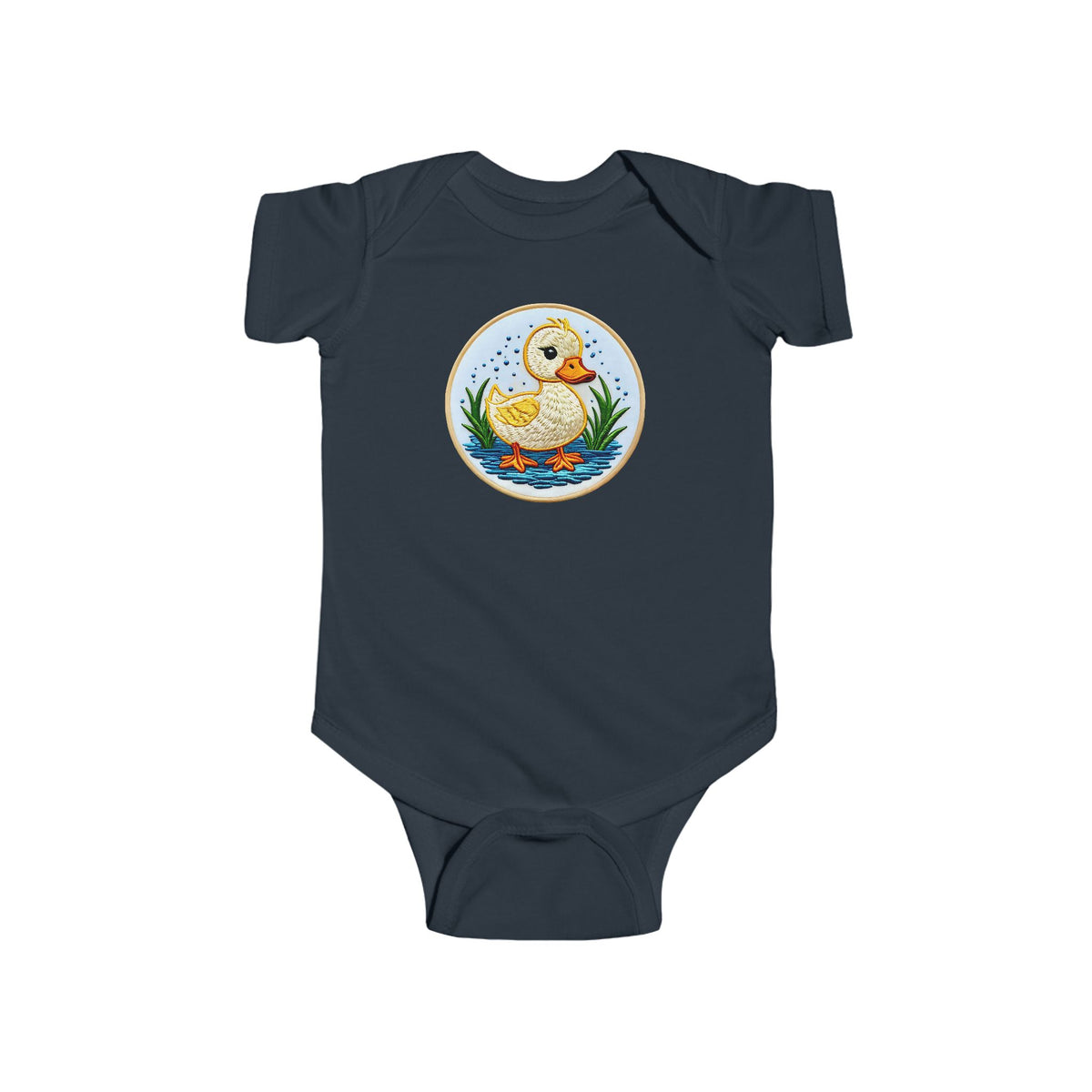 DUCKY CAMEO Infant Fine Jersey Bodysuit NB: 0 - 24 mo