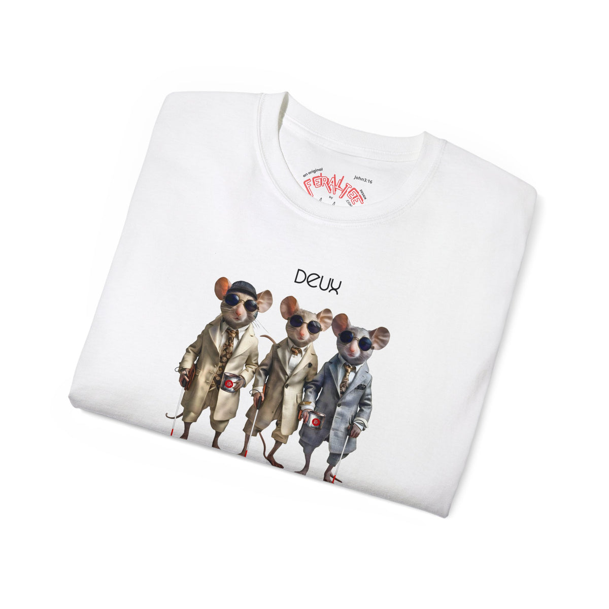 THREE BLIND MICE Unisex Ultra Cotton Tee