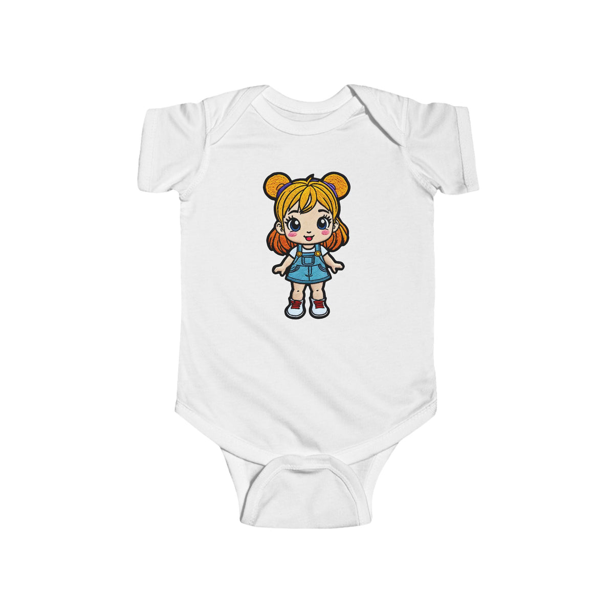CHLOE Infant Fine Jersey Bodysuit NB: 0-24 mos