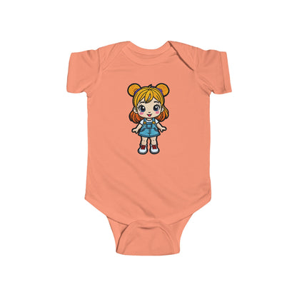 CHLOE Infant Fine Jersey Bodysuit NB: 0-24 mos