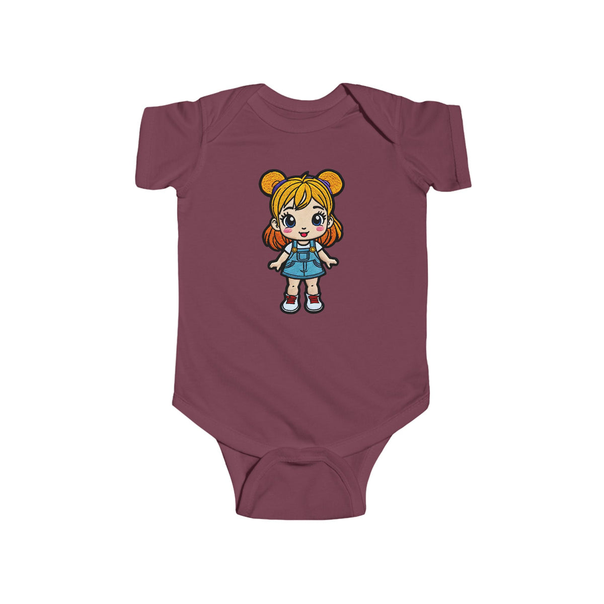 CHLOE Infant Fine Jersey Bodysuit NB: 0-24 mos