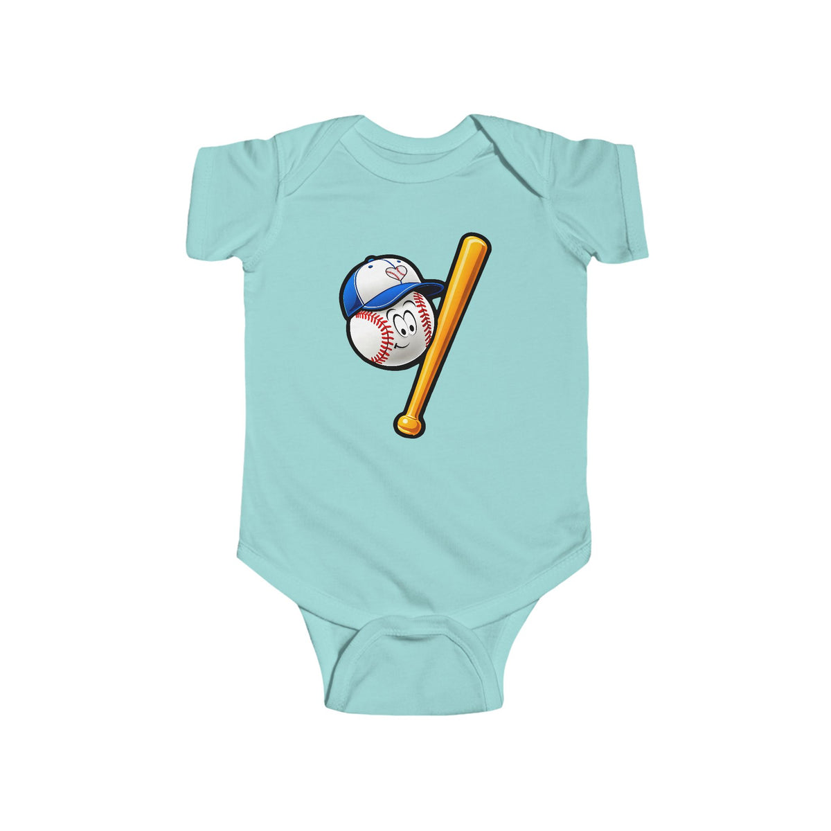 SLUGGER Infant Fine Jersey Bodysuit NB: 0 - 24 mo