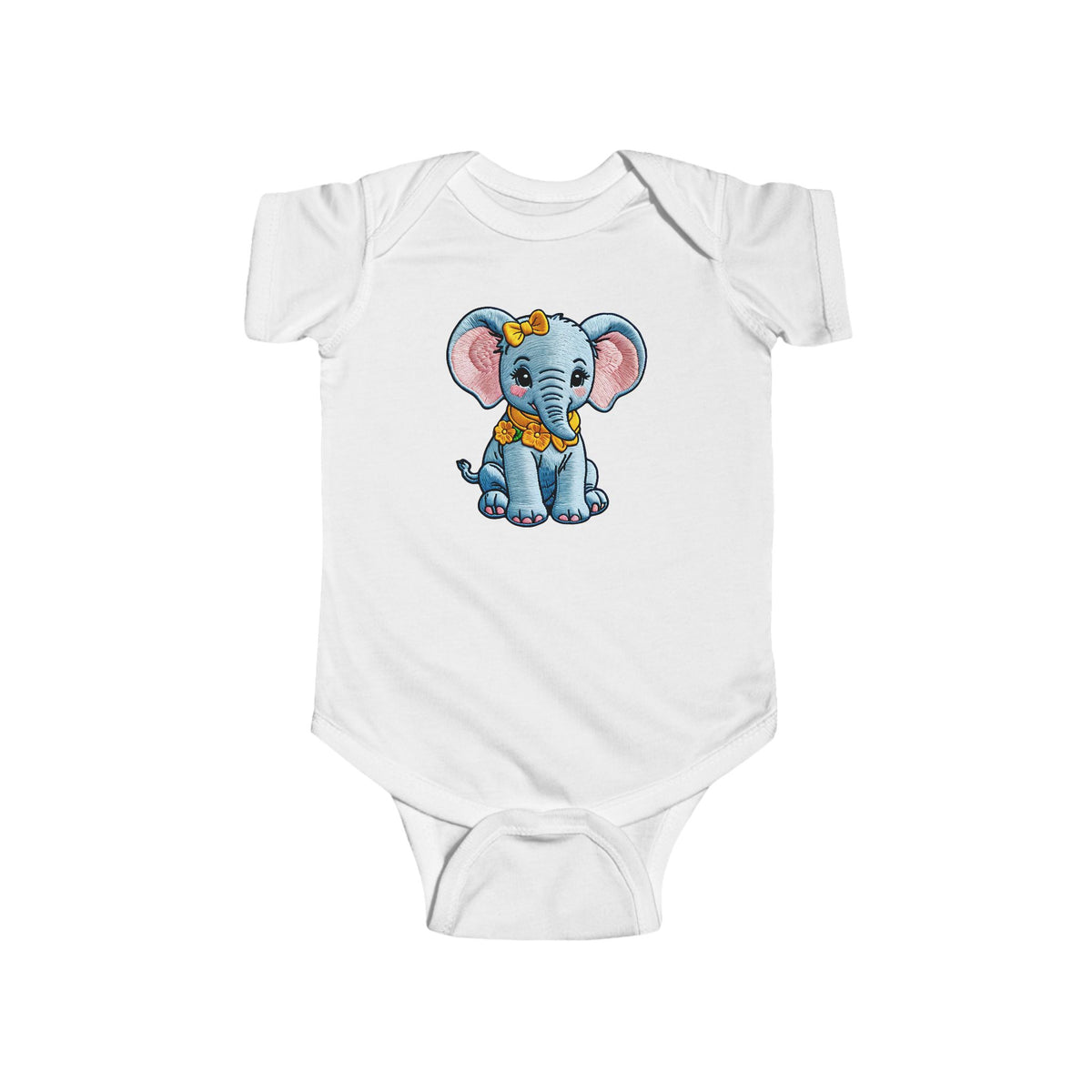 BUBBLES Infant Fine Jersey Bodysuit NB: 0-24 mos