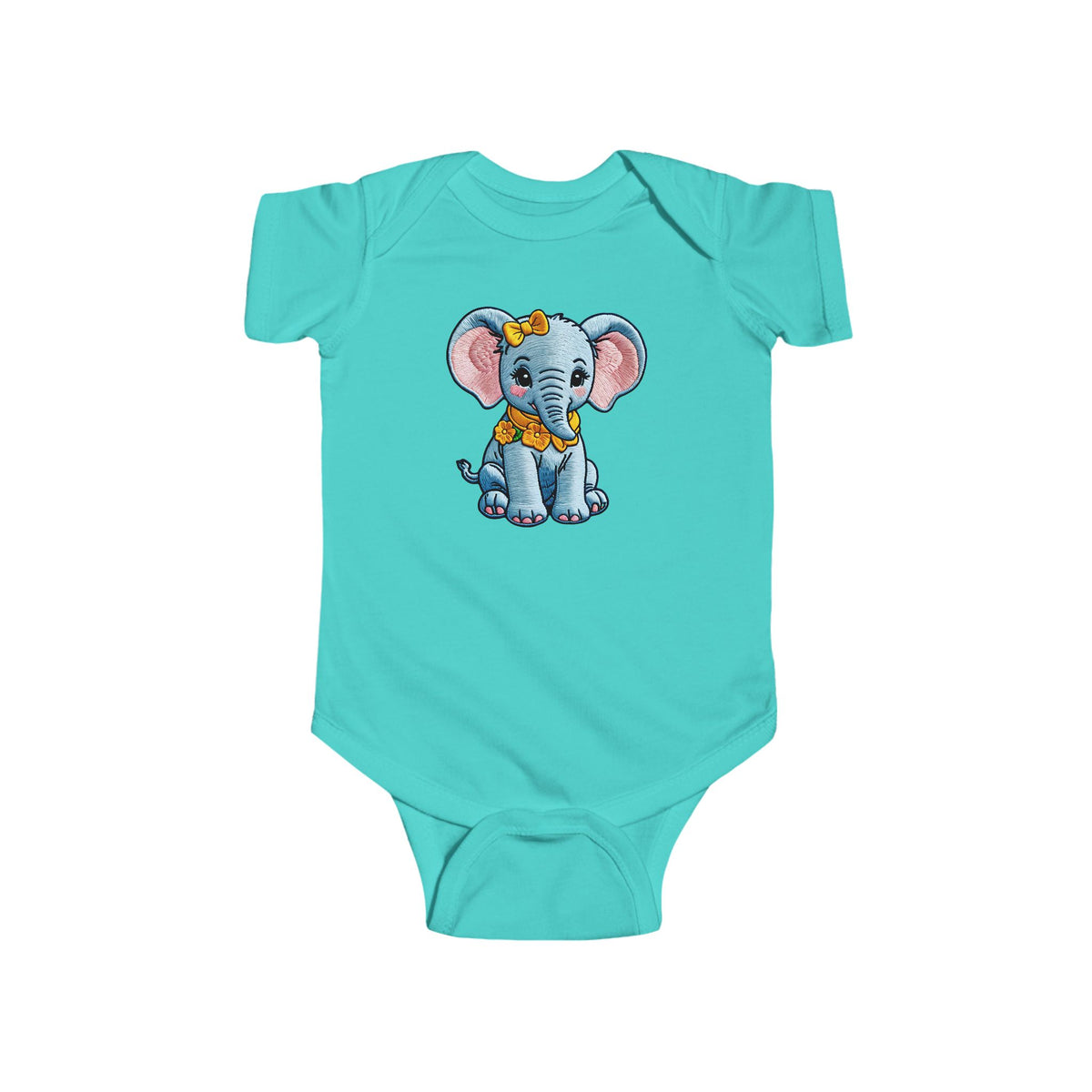 BUBBLES Infant Fine Jersey Bodysuit NB: 0-24 mos