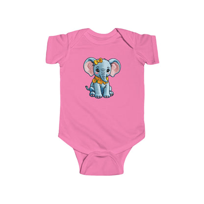 BUBBLES Infant Fine Jersey Bodysuit NB: 0-24 mos