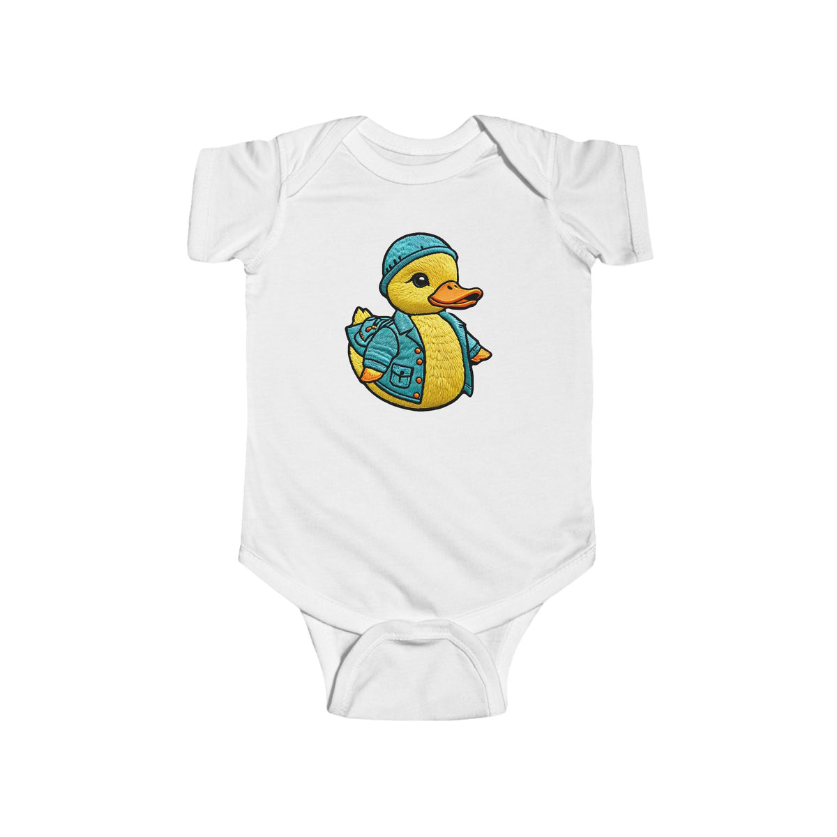 SQUEAKY Fine Jersey Bodysuit NB: 0 - 24 Mo