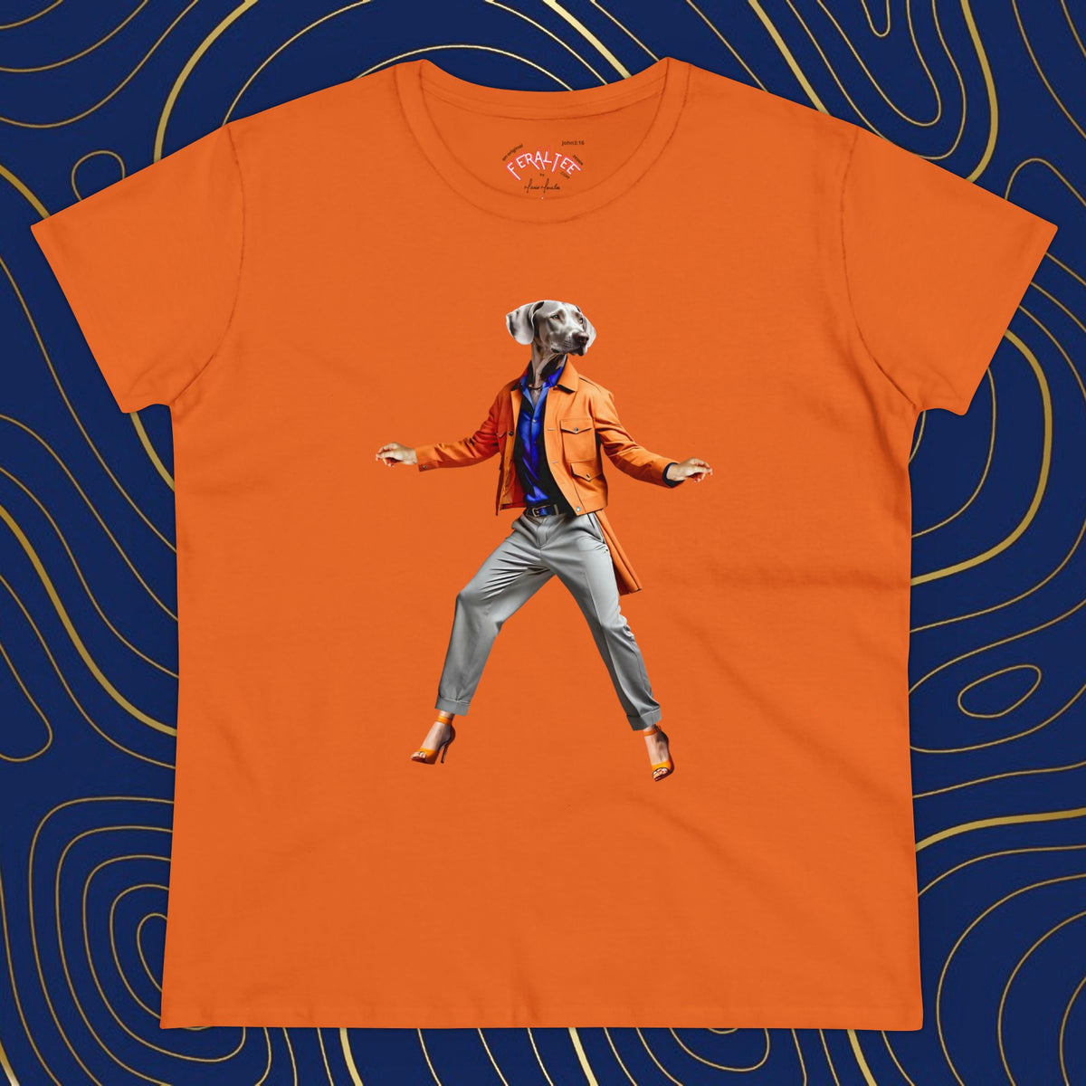 Camiseta de algodón de peso medio para mujer de VOGUE