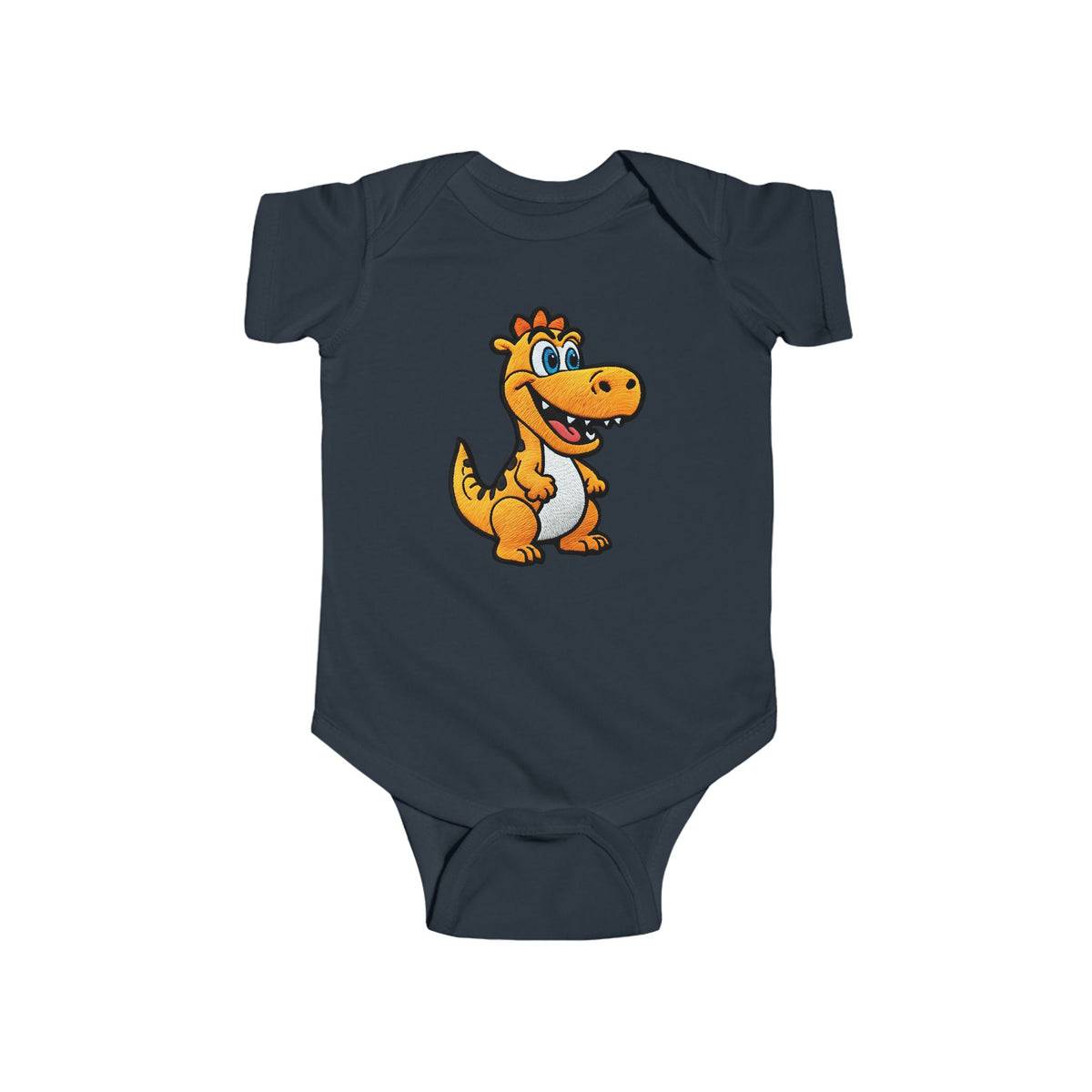 DINO Infant Fine Jersey Bodysuit NB: 0 - 24 mo