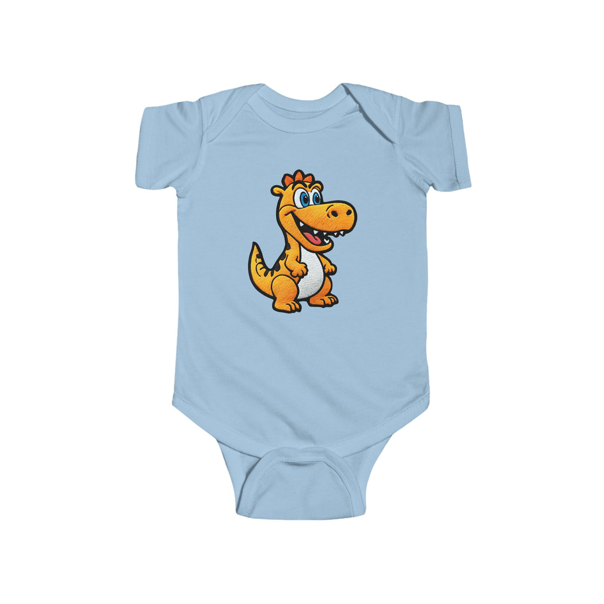 DINO Infant Fine Jersey Bodysuit NB: 0 - 24 mo