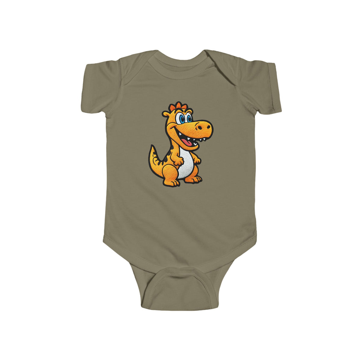 DINO Infant Fine Jersey Bodysuit NB: 0 - 24 mo