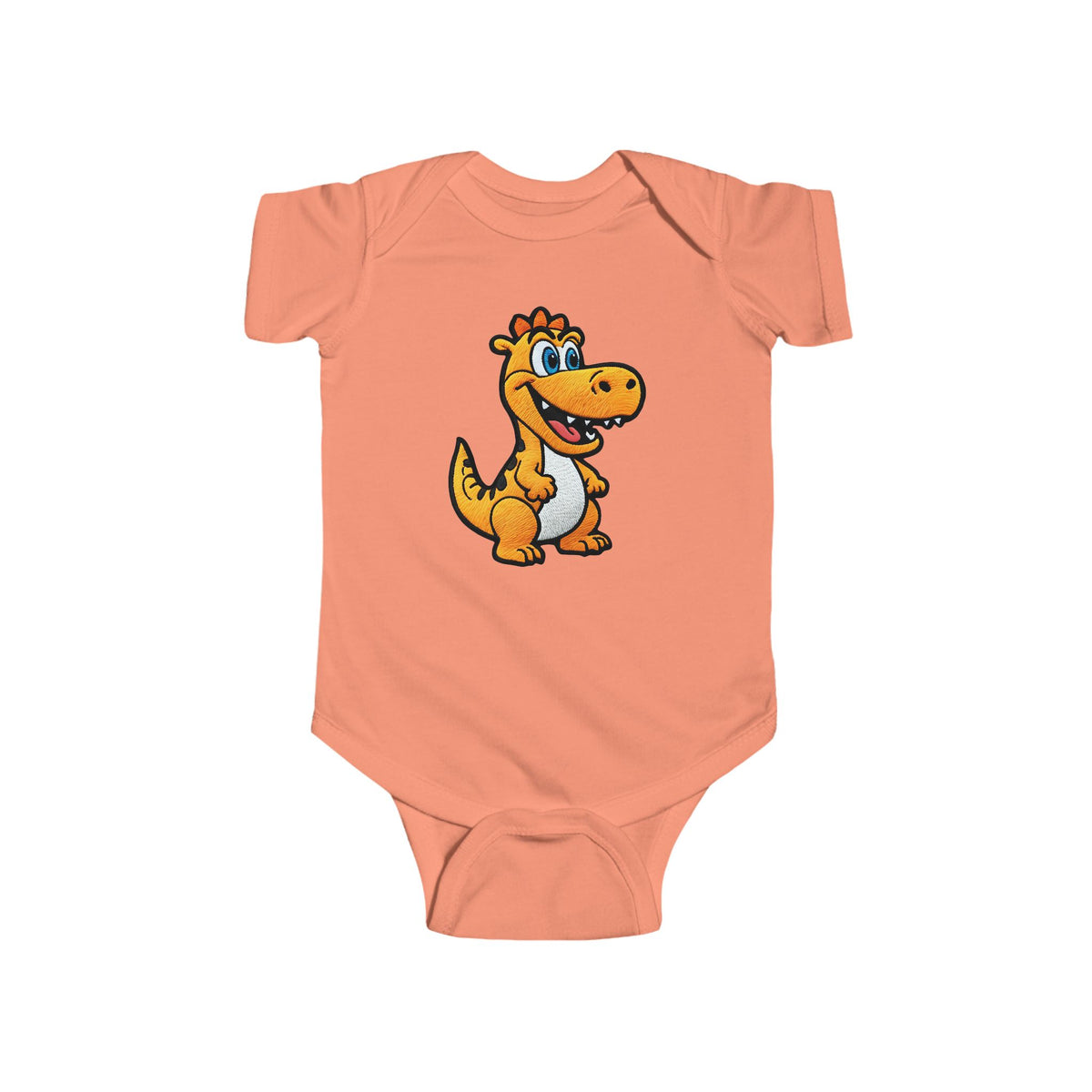 DINO Infant Fine Jersey Bodysuit NB: 0 - 24 mo