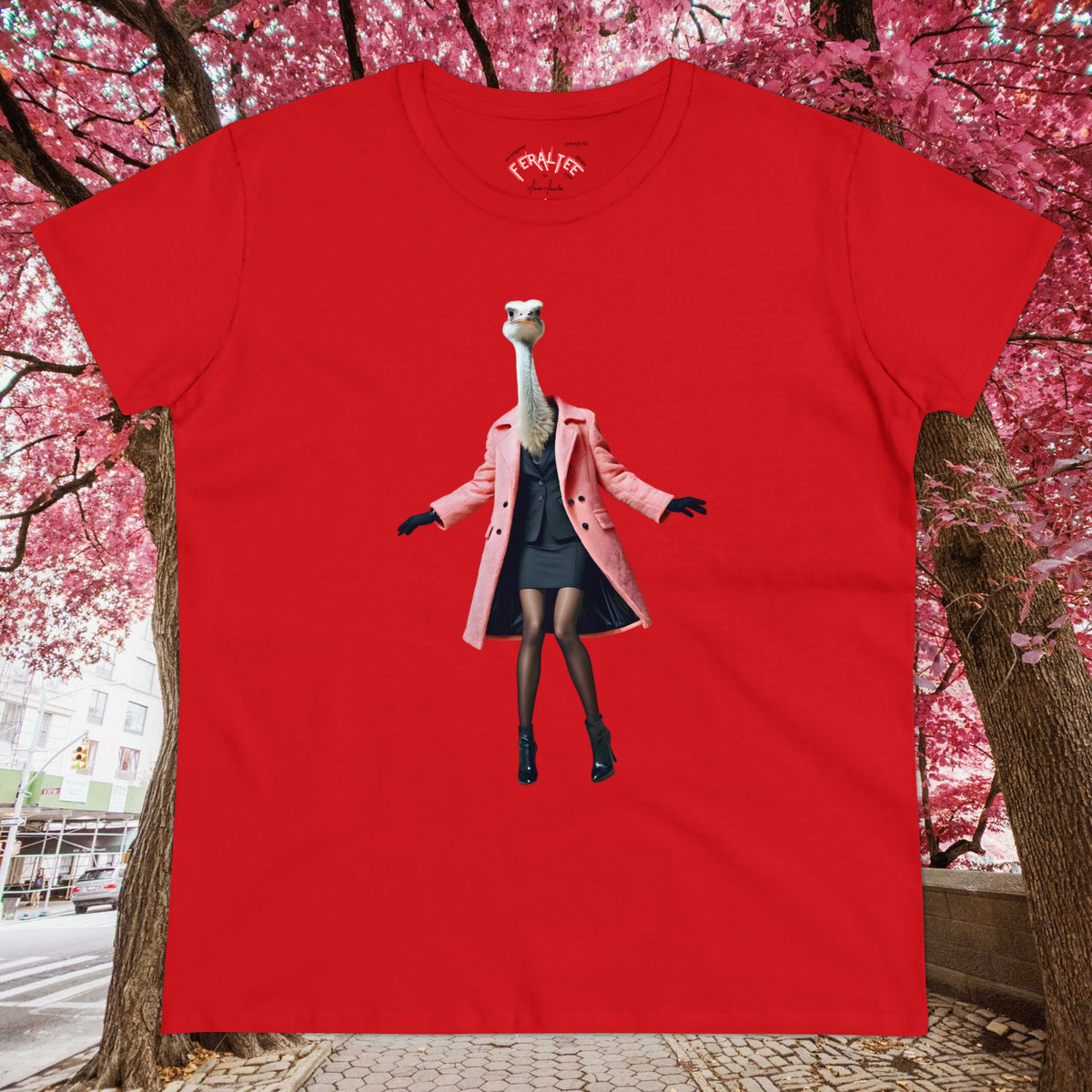 Camiseta de algodón de peso medio para mujer DUCHESS