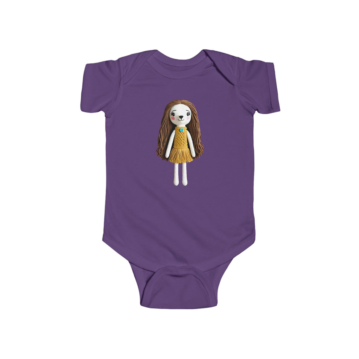 MOLLY Infant Fine Jersey Bodysuit NB: 0-24 mos