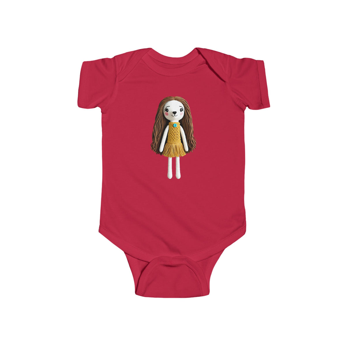 MOLLY Infant Fine Jersey Bodysuit NB: 0-24 mos