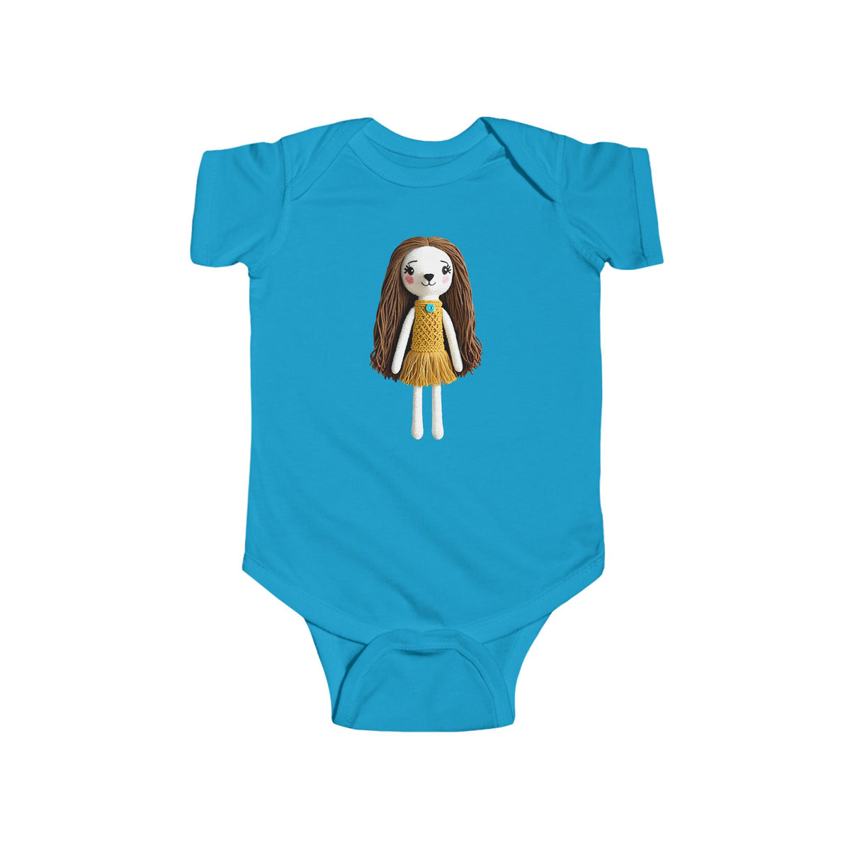 MOLLY Infant Fine Jersey Bodysuit NB: 0-24 mos