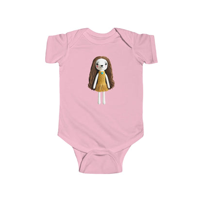 MOLLY Infant Fine Jersey Bodysuit NB: 0-24 mos