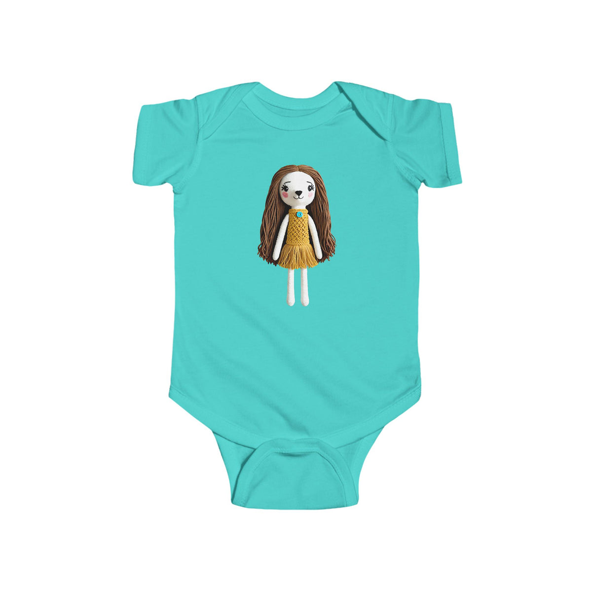 MOLLY Infant Fine Jersey Bodysuit NB: 0-24 mos