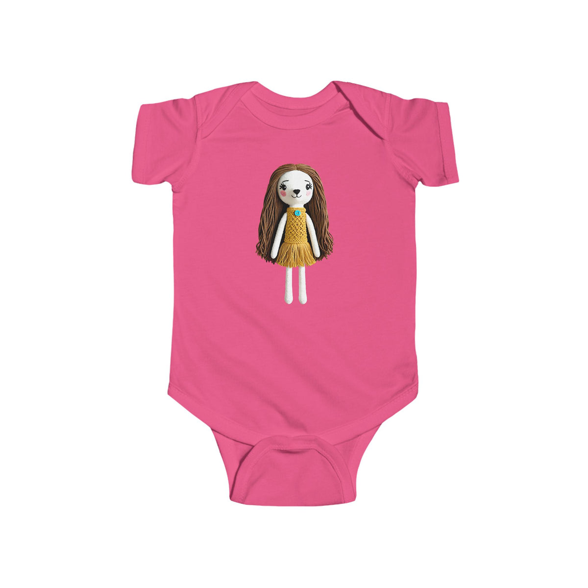 MOLLY Infant Fine Jersey Bodysuit NB: 0-24 mos