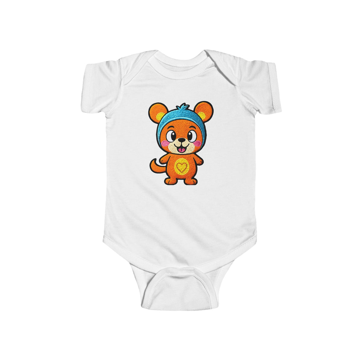 BUBBLES Infant Fine Jersey Bodysuit NB: 0 - 24 mo