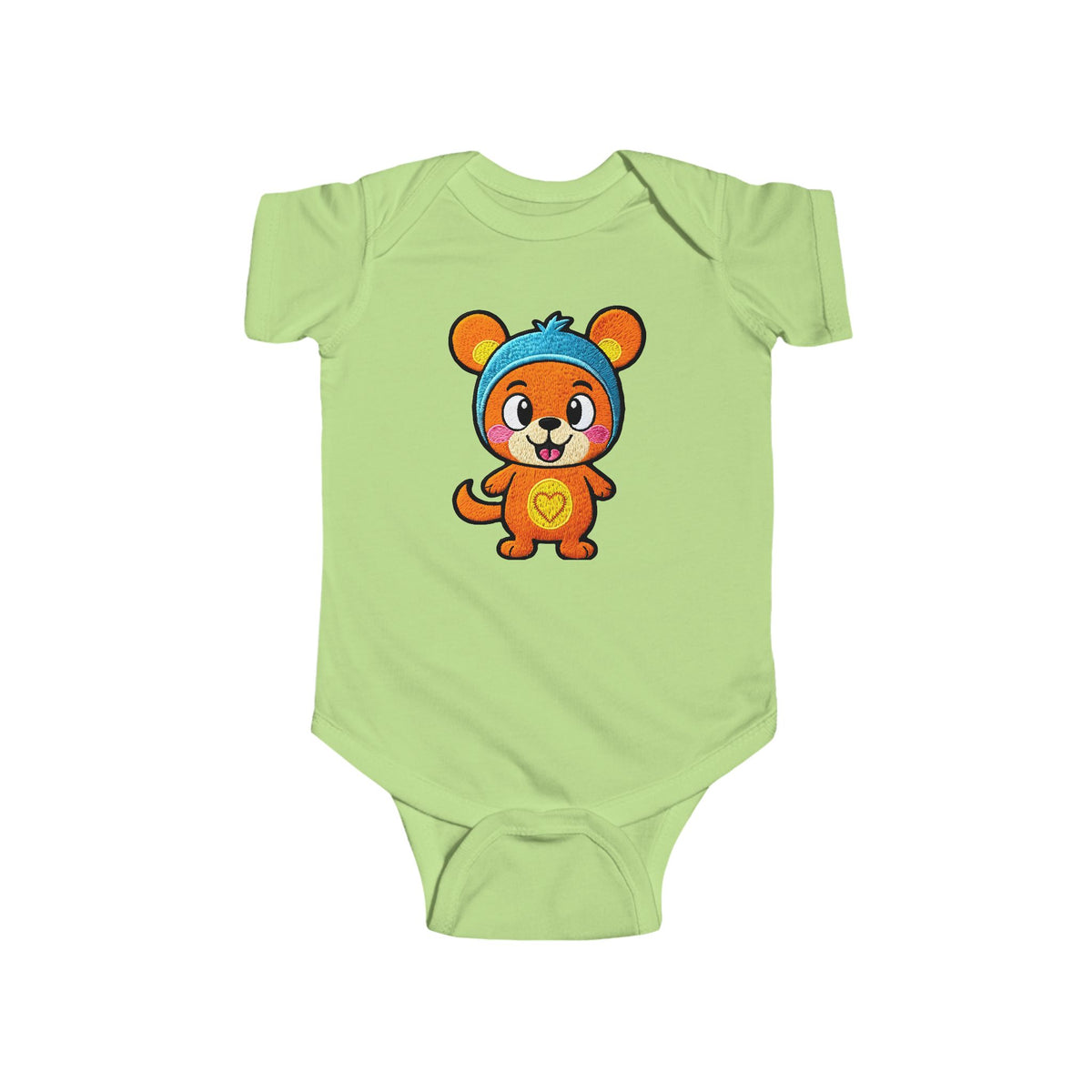 BUBBLES Infant Fine Jersey Bodysuit NB: 0 - 24 mo