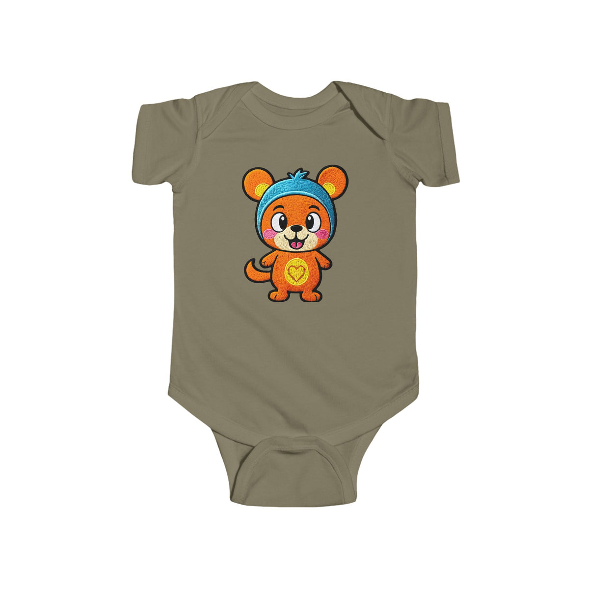 BUBBLES Infant Fine Jersey Bodysuit NB: 0 - 24 mo