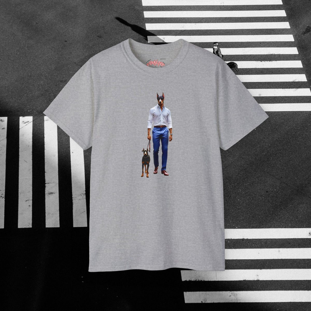 PINCHER- Camiseta Unisex de Algodón Ultrafino