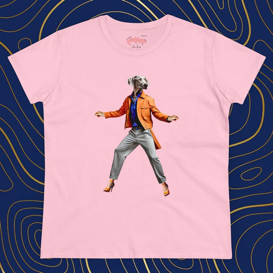 Camiseta de algodón de peso medio para mujer de VOGUE