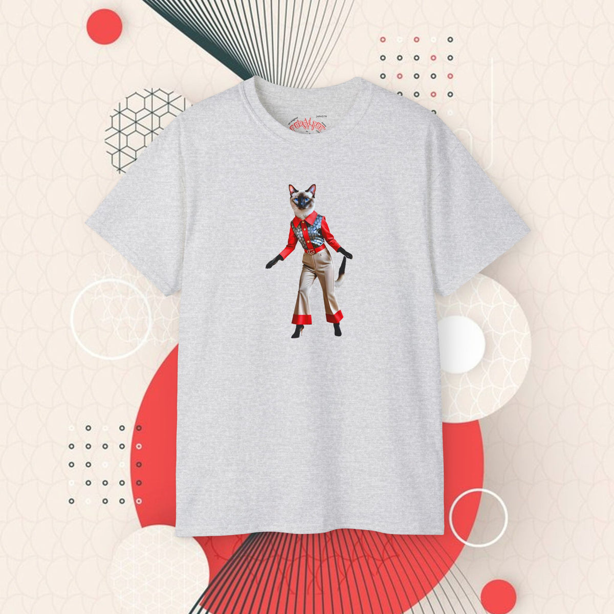 MOON DIAMOND- Camiseta Unisex de Algodón Ultra Fino