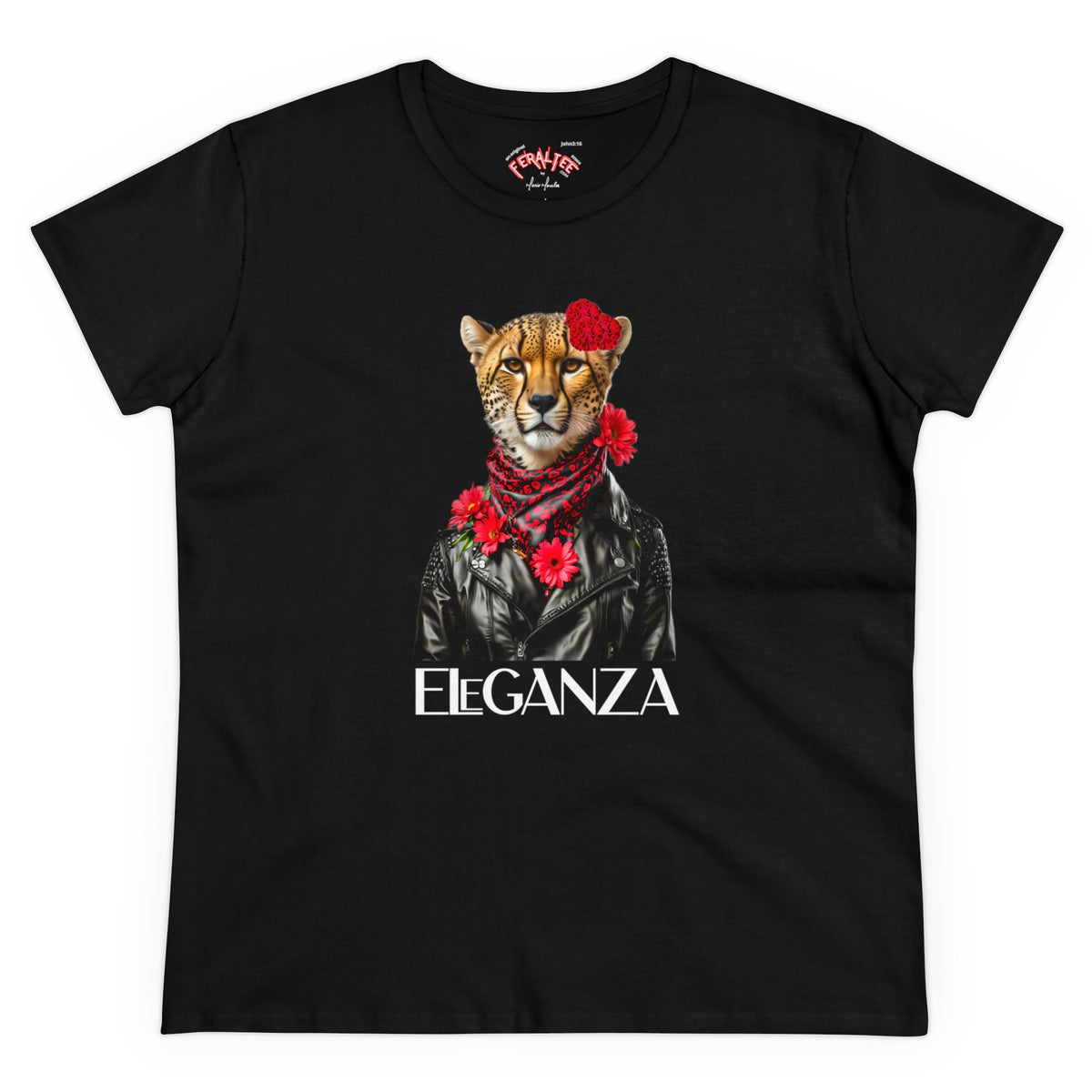 ELEGANZA 2 Women's Midweight Cotton Tee