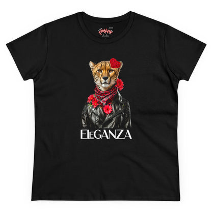 ELEGANZA 2 Women's Midweight Cotton Tee