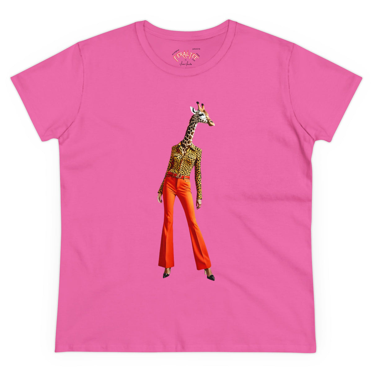 GIRASOL Women's Midweight Cotton Tee - 6 Colors Available