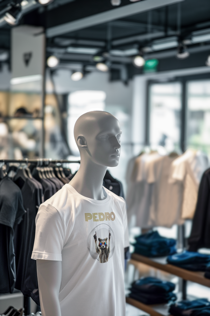 PEDRO PE- Camiseta Unisex de Algodón Ultra Fino 