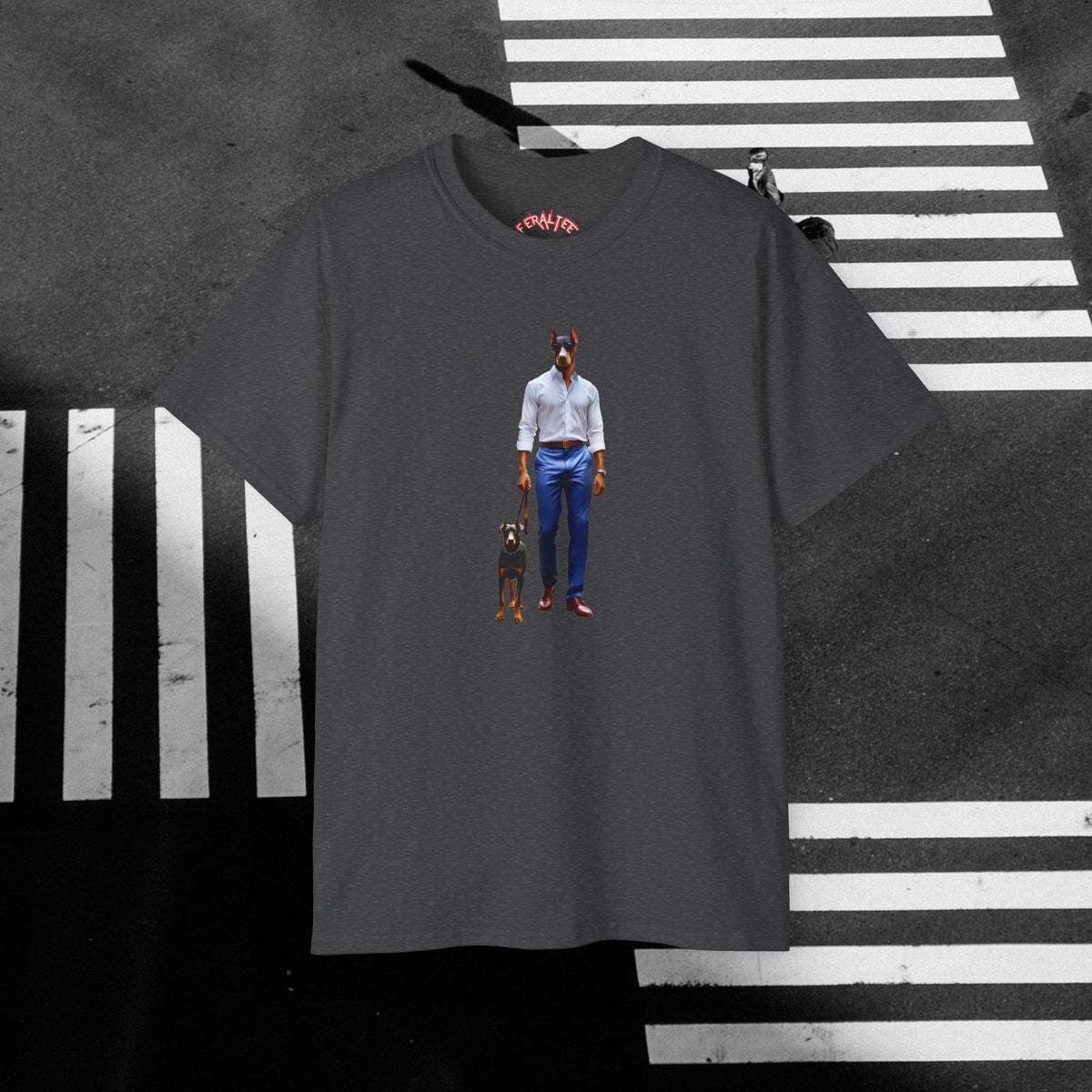 PINCHER- Camiseta Unisex de Algodón Ultrafino