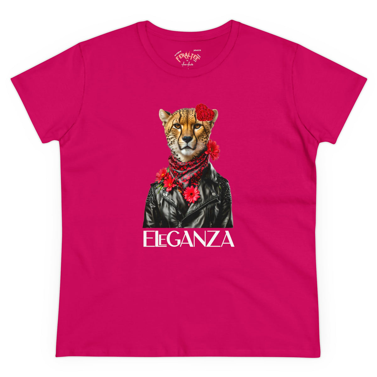 ELEGANZA 2 Women's Midweight Cotton Tee