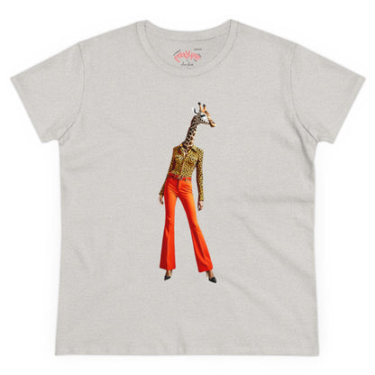 GIRASOL Women's Midweight Cotton Tee - 6 Colors Available