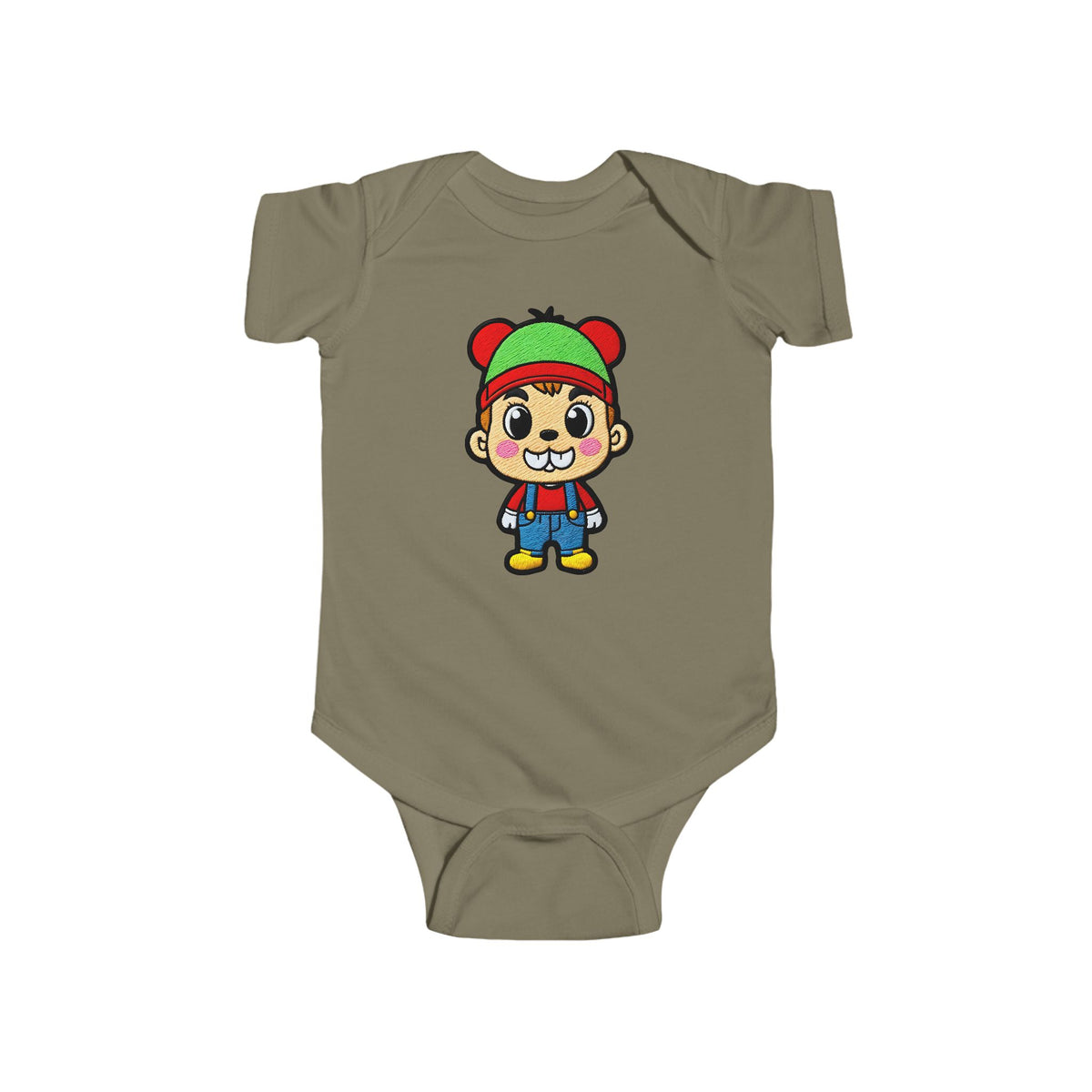 SUPER MARKO Infant Fine Jersey Bodysuit NB: 0 - 24 mo