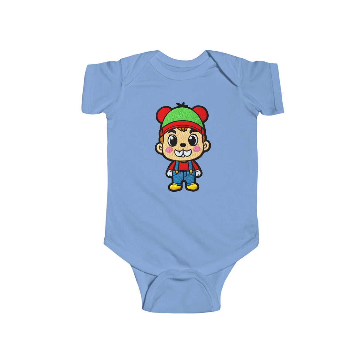 SUPER MARKO Infant Fine Jersey Bodysuit NB: 0 - 24 mo